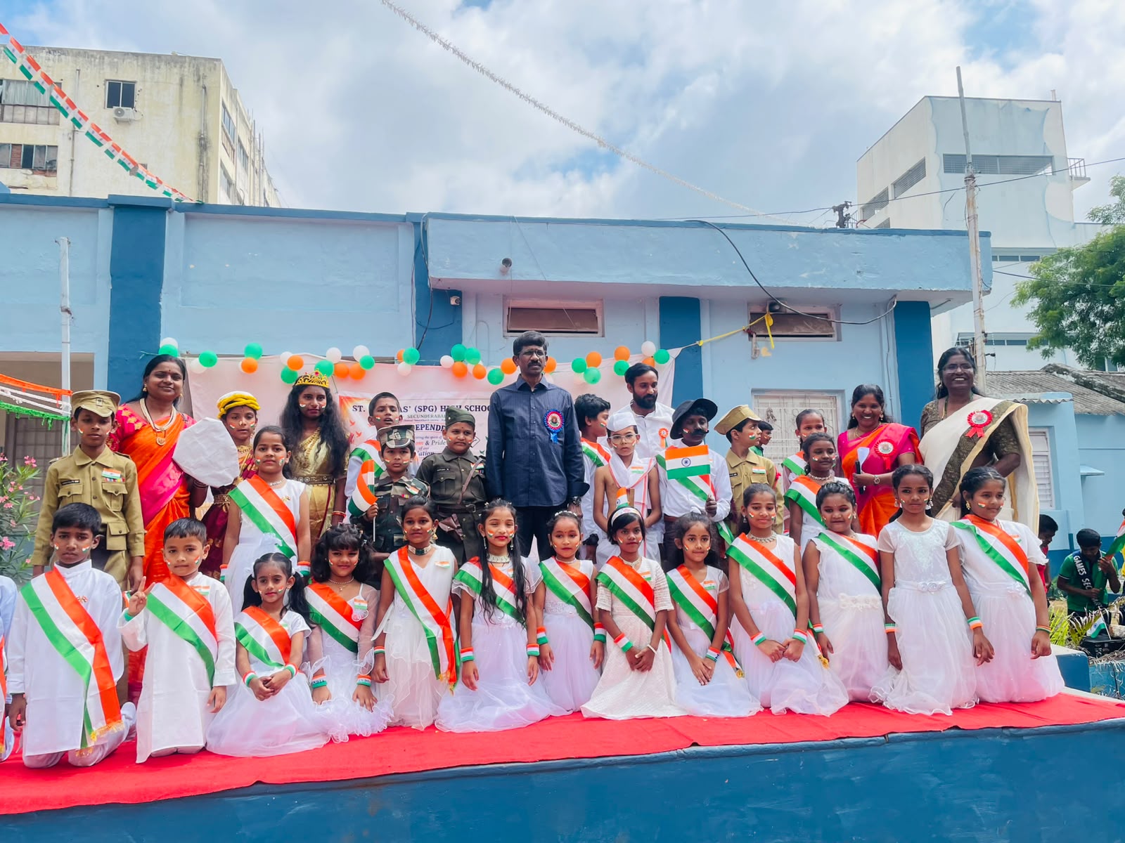 Independence Day 2026 Senior Students Group Photo